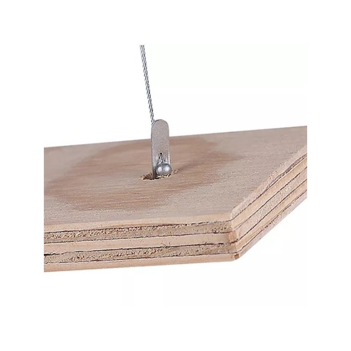 GeckoTeq Cross Anchor Set avec fil d'acier 200cm