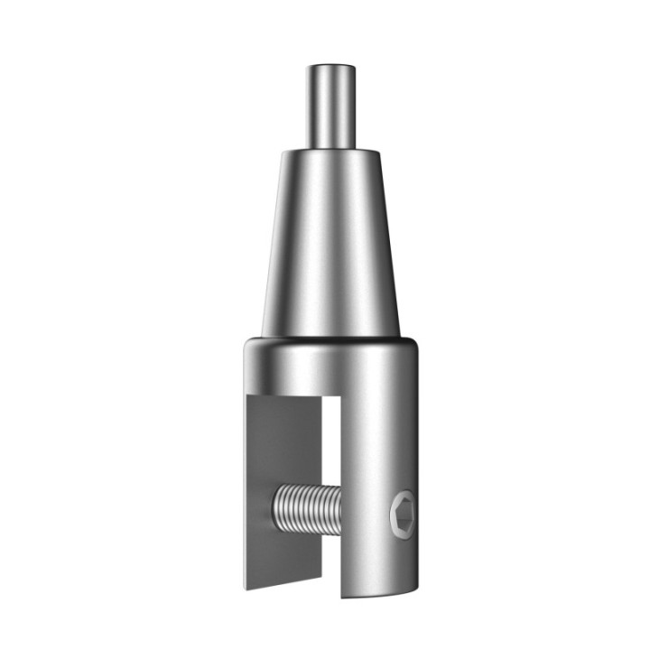 GeckoTeq Top Clamp Zelfremmende klem voor glas panelen tot 10 mm