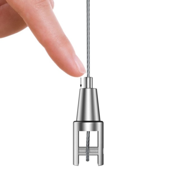 GeckoTeq Top Clamp Pince autobloquante pour panneaux de verre jusqu'à 10 mm - 20kg