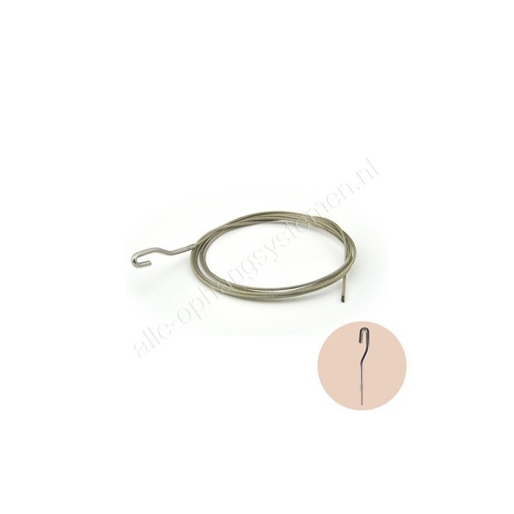 Fil d'acier GeckoTeq 2,0 mm pour rail classique