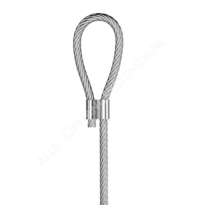 GeckoTeq Steel wire 1.5mm non-knottable - per 2 meters