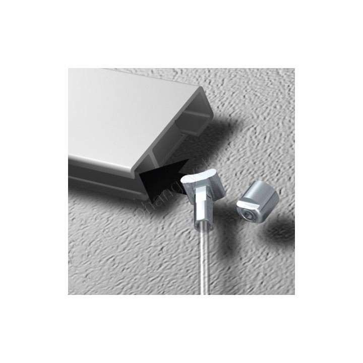 GeckoTeq Rail Stopper incl. inbusleutel