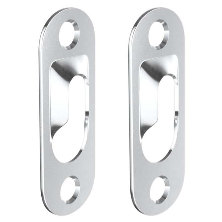 GeckoTeq sleutelgat hangers per 4 stuks