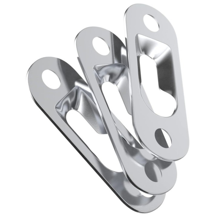 GeckoTeq sleutelgat hangers per 4 stuks