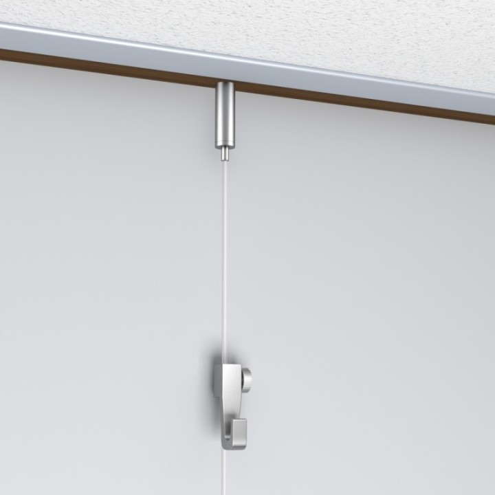 GeckoTeq Support de plafond suspendu avec fil et crochet