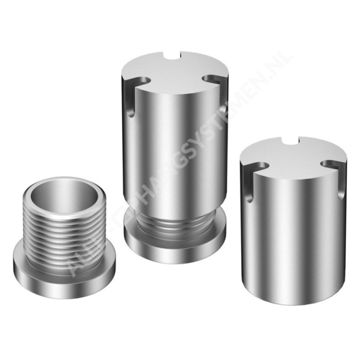 GeckoTeq Screw system ceiling Anchor for 3 wires - 15kg