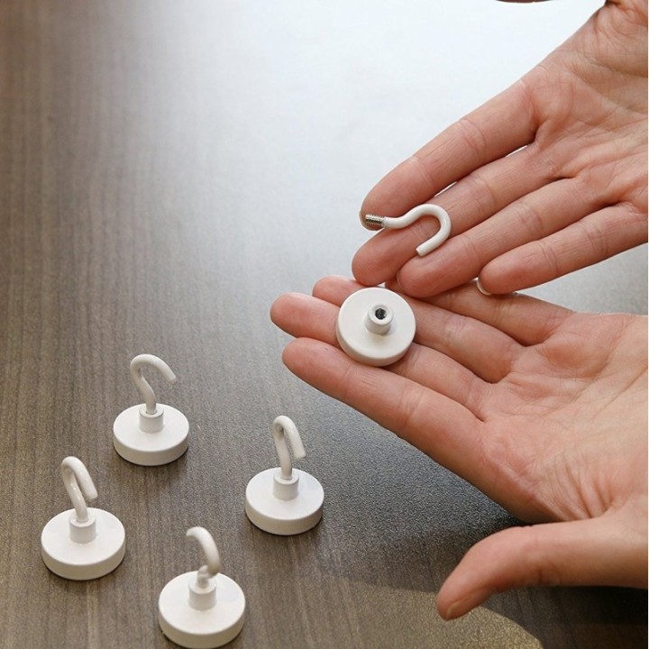 Crochet magnétique pour plafond suspendu Geckoteq - endommagé - par 10 pièces