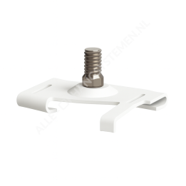 GeckoTeq metal clamp in white for suspended ceilings - 10kg