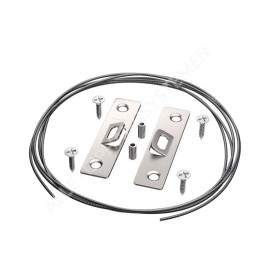 Jeu de fils d'acier GeckoTeq pour système de suspension de tableaux 2