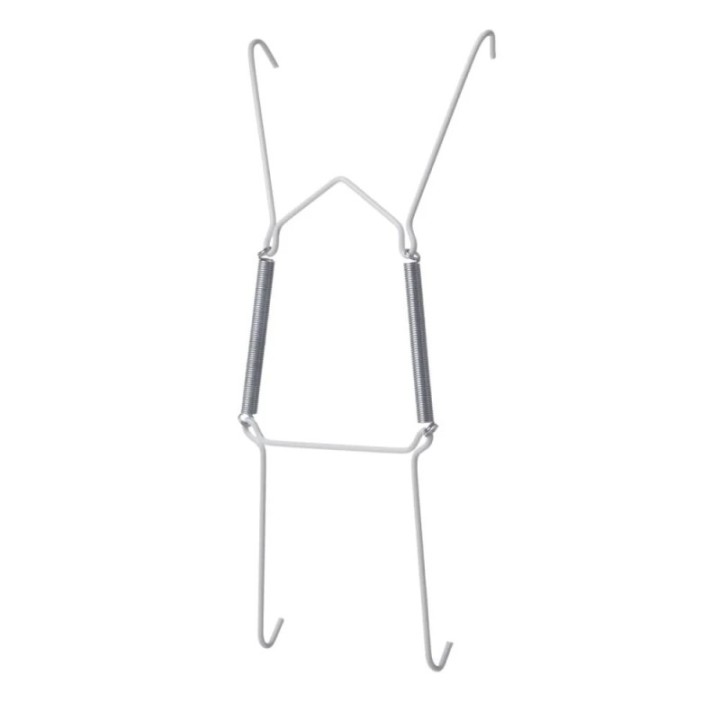 GeckoTeq Plate hanger en blanc pour assiettes de 9 à 41 cm