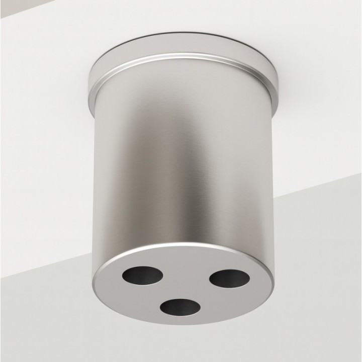 GeckoTeq Ancrage plafond plat à visser pour 3 fils - 15kg