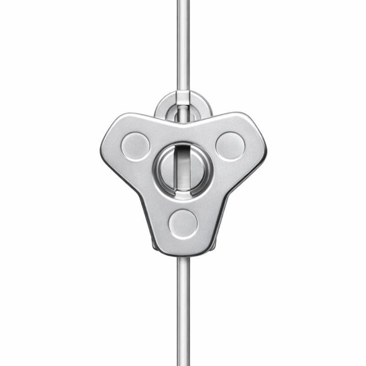 GeckoTeq Crochet de suspension pour tableau avec clip de sécurité – 10 kg
