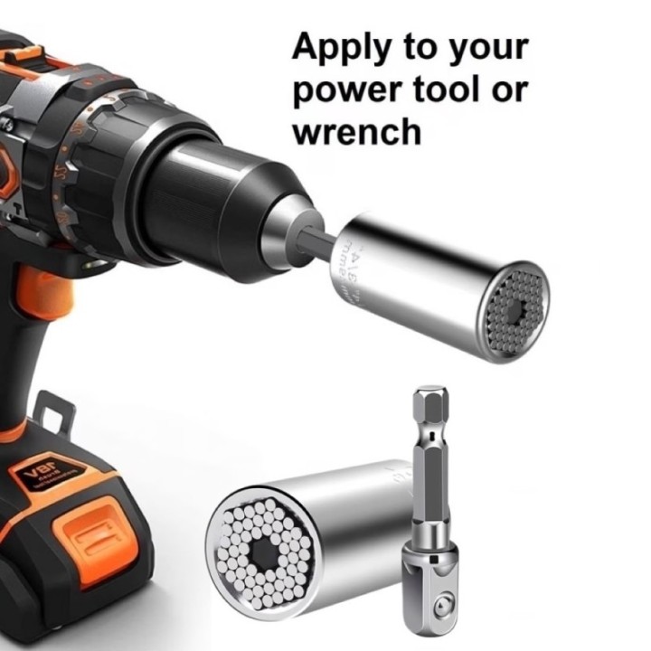 "Magic Socket” or self-adjusting socket wrench.