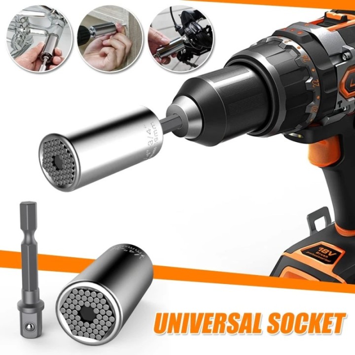 "Magic Socket” or self-adjusting socket wrench.