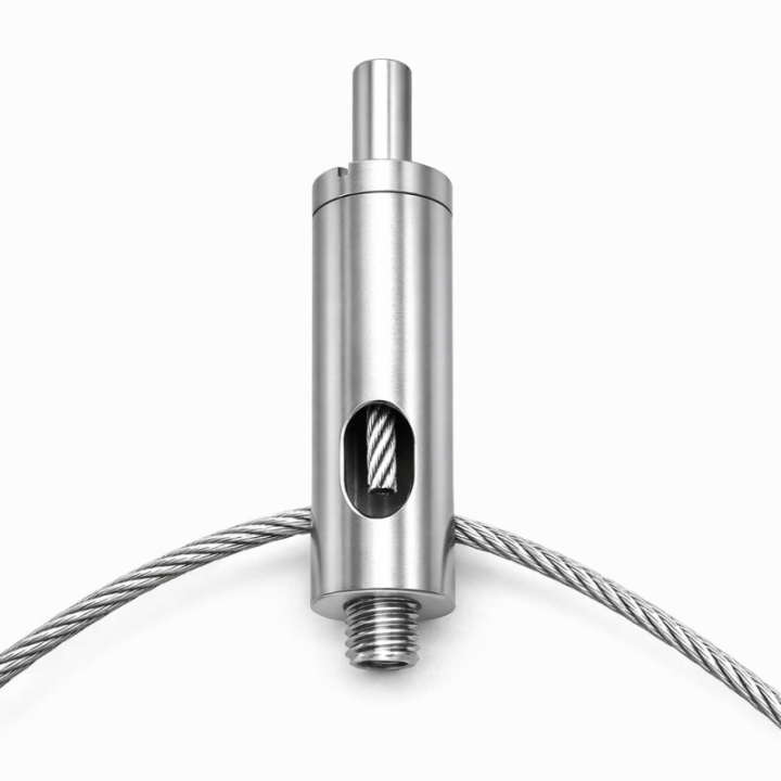 GeckoTeq Serre-câble autobloquant avec vis allen - 20kg