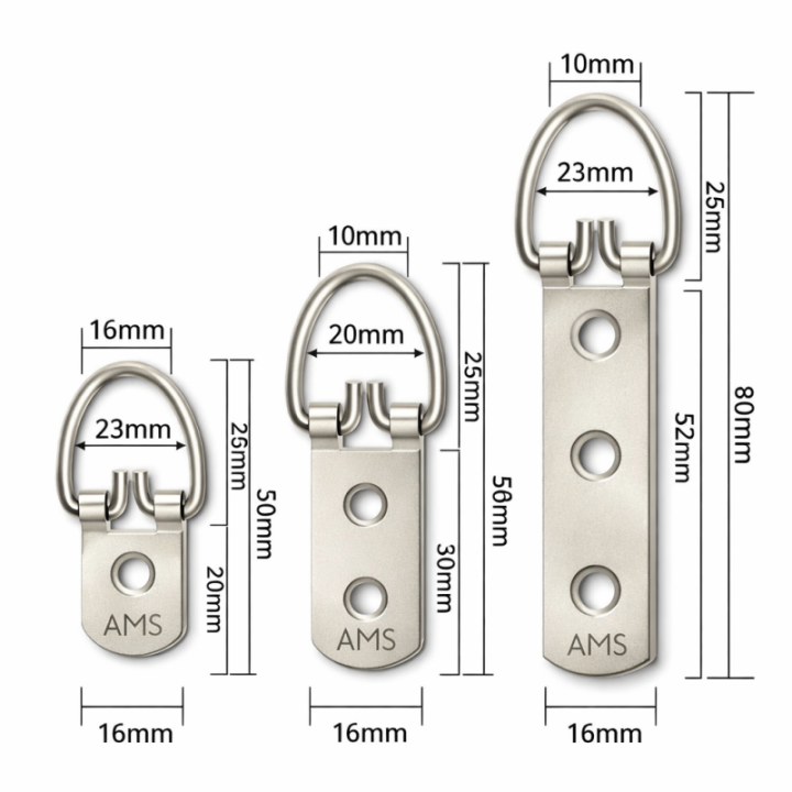 GeckoTeq Hanger met Ovalen Lus - 3 maten
