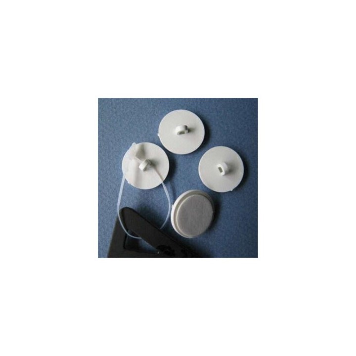 GeckoTeq œillet de plafond autocollant blanc - 20mm - par pièce