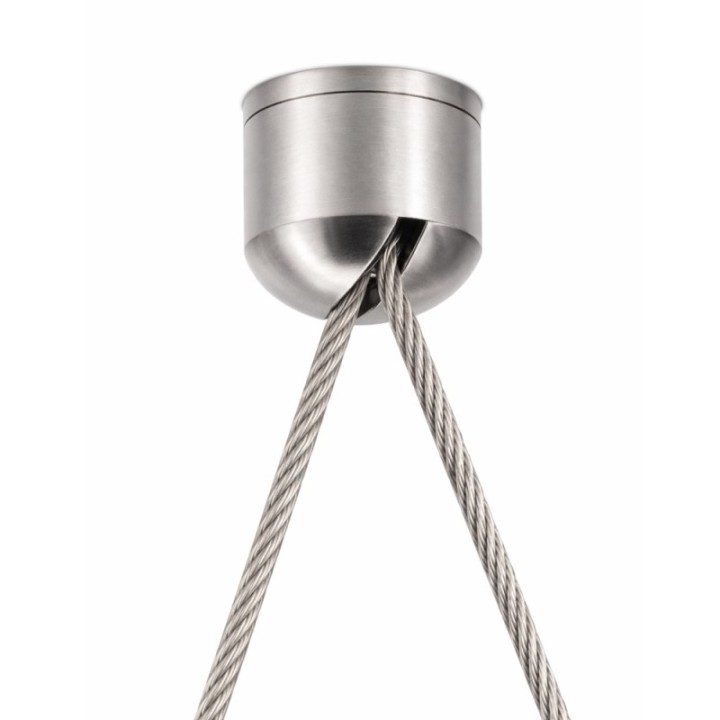 GeckoTeq Screw system ceiling anchor for 2 wires - 15kg
