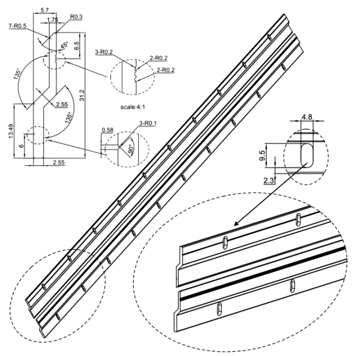 GeckoTeq Cleat Z Bar Hanging Rail - per set of 2