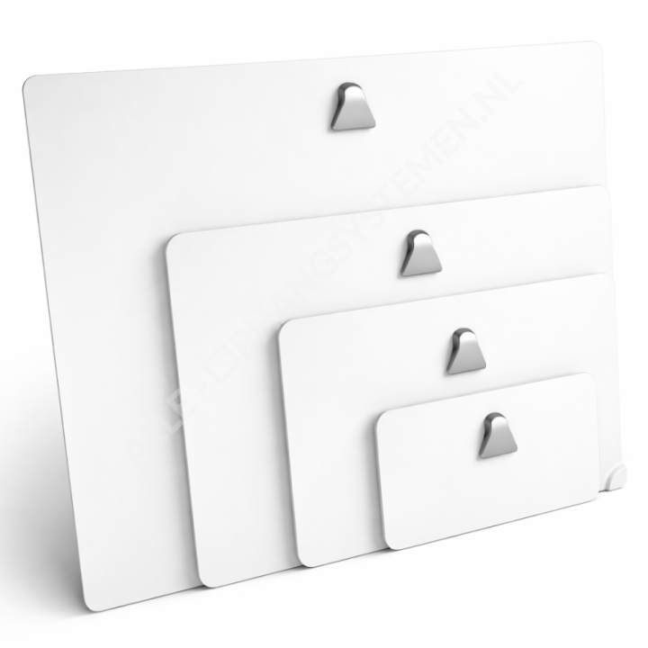 GeckoTeq Magnetic Wall Hook - 4 load capacities & dimensions