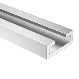 GeckoTeq Aluminium plafondrail voor akoestische panelen en baffles - 25kg