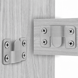GeckoTeq Multifunctional Furniture Z-Clip Suspension Bracket