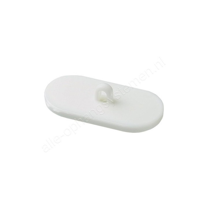 GeckoTeq Adhesive Ceiling Eye white - oval - per one