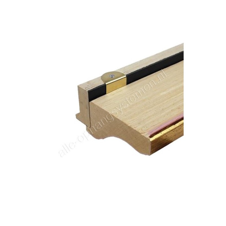 GeckoTeq Fixing Plate brass - 35mm