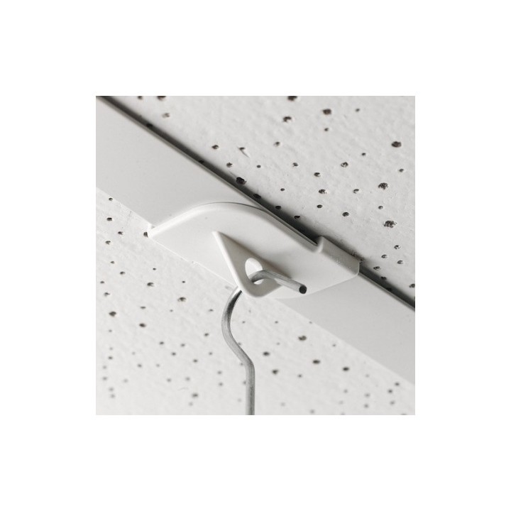 GeckoTeq Suspended Ceiling Clamp white plastic 5kg