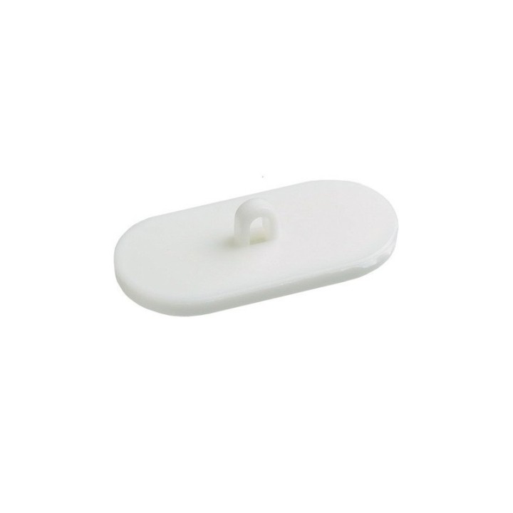 GeckoTeq œillet de plafond autocollant blanc - ovale - par pièce