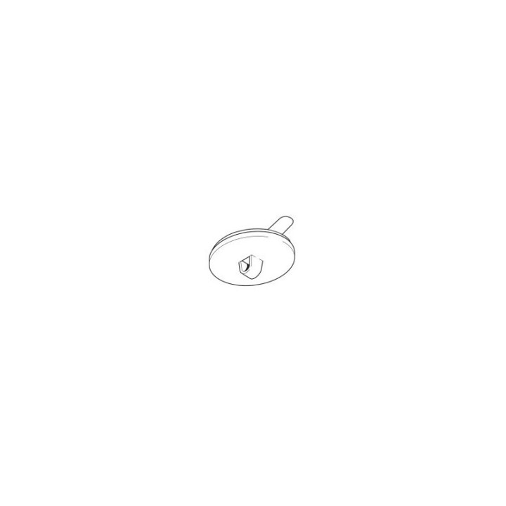 GeckoTeq œillet de plafond autocollant blanc - 20mm - par pièce