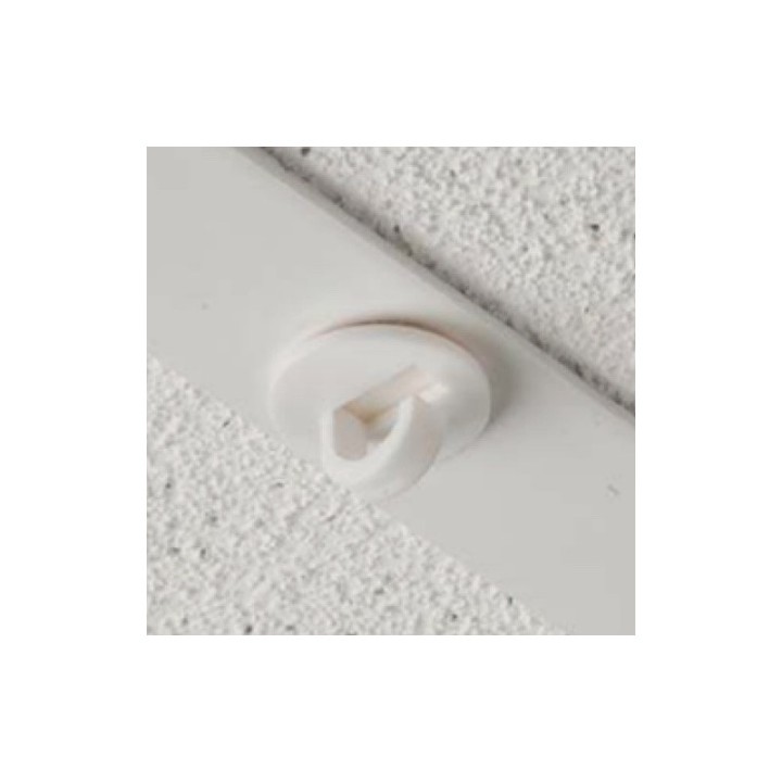 GeckoTeq crochet de plafond autocollant blanc - 20mm - par pièce
