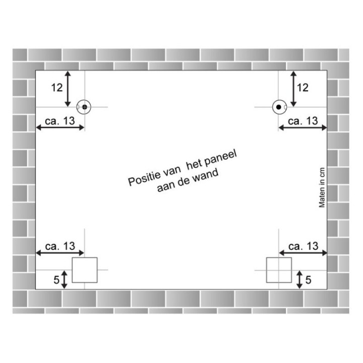GeckoTeq Bulk Pack DiBond Verre Forex Miroir Cintres