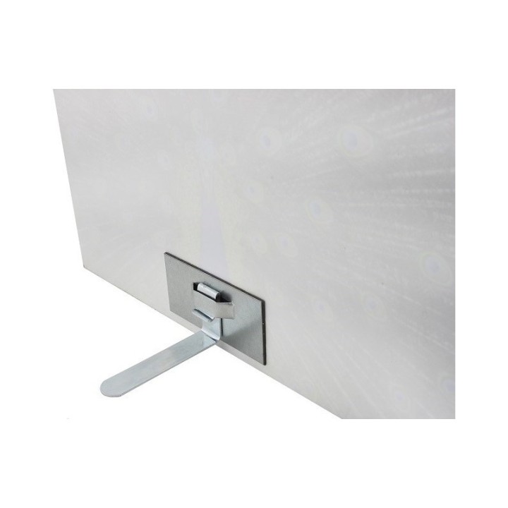 GeckoTeq Paneel Standaard voor DiBond Forex per stuk - incl. dibondhanger 2kg