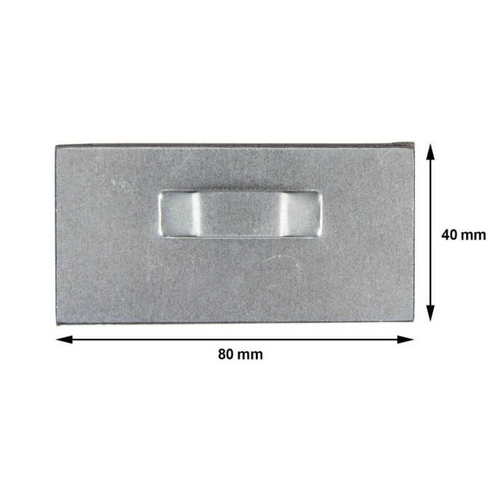 GeckoTeq Paneel Standaard voor DiBond Forex per stuk - incl. dibondhanger 2kg