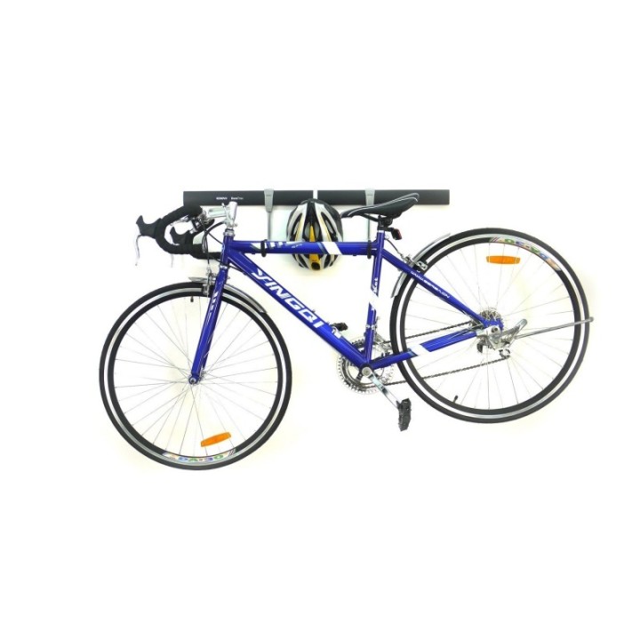 GeckoTeq Système de suspension de vélo - Crochet de vélo horizontal 2 pcs GSH12