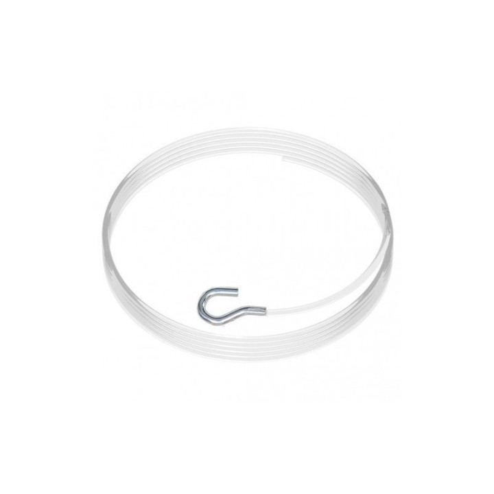 GeckoTeq 1,5mm perlon draad met haak - 2 meter