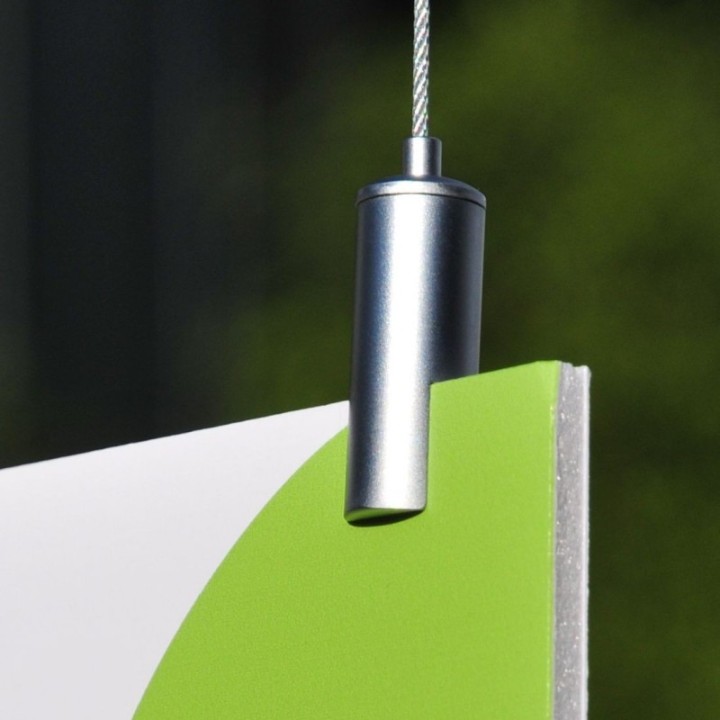 GeckoTeq Zelfremmende klem voor panelen tot 5 mm - 10kg