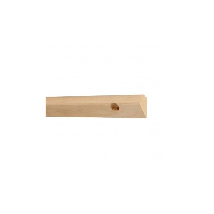 GeckoTeq All Wooden Gallery Wall Picture Rail 200cm