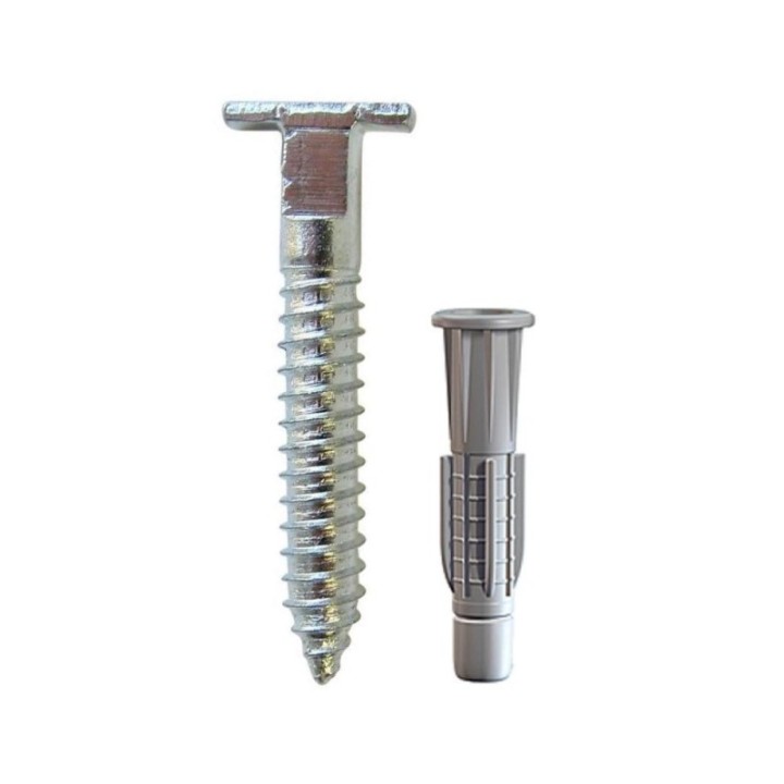 Vis de sécurité à vis en T GeckoTeq avec bouchon de 8,0 mm