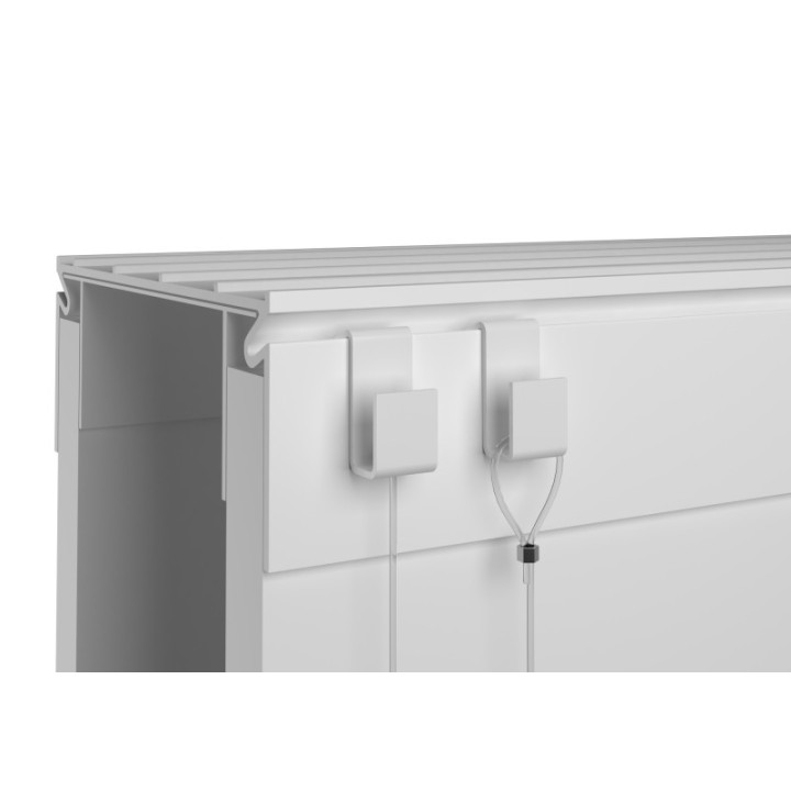 GeckoTeq Partition wall hook 4kg - 20x8x10x11mm