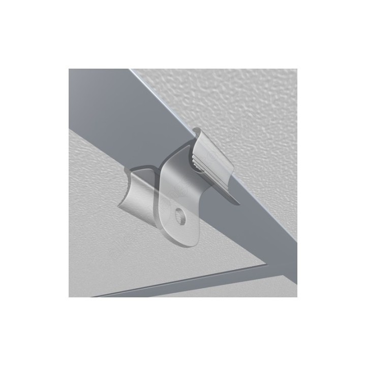 Pince de plafond GeckoTeq en transparent - 5kg