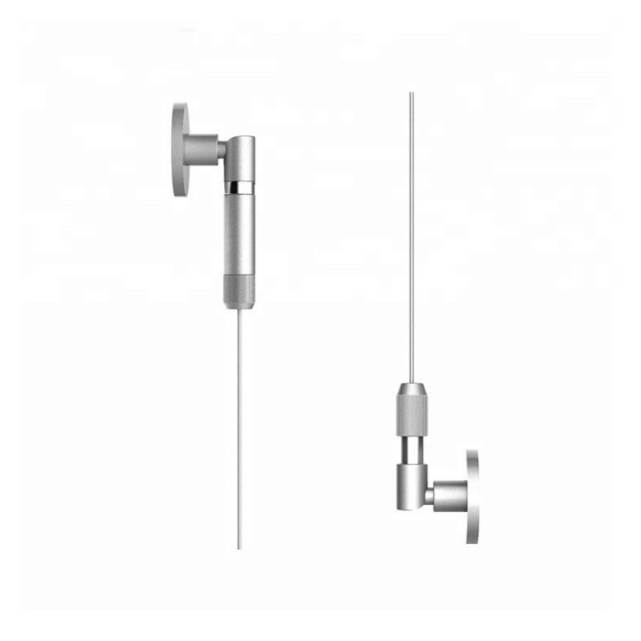 GeckoTeq Spankabel Staaldraad Set 1,8 mm - 3 meter incl. schroeven & pluggen
