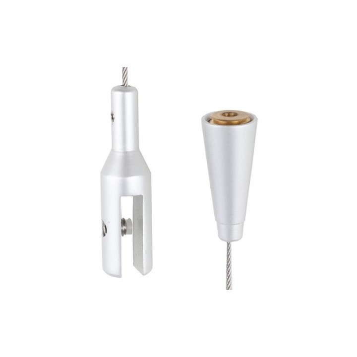 Système de câble GeckoTeq Ceiling Cam Alu 6 mm - 10 kg