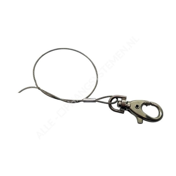 GeckoTeq Closed Snap Hook with safety and turning function