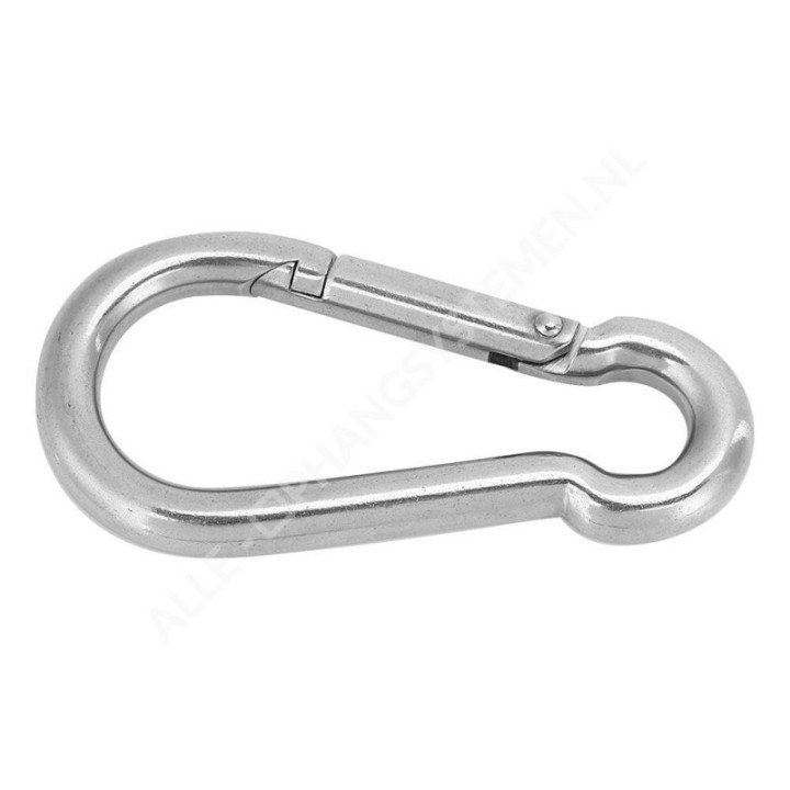 GeckoTeq Carabiner Locking Snap Hook with safety function