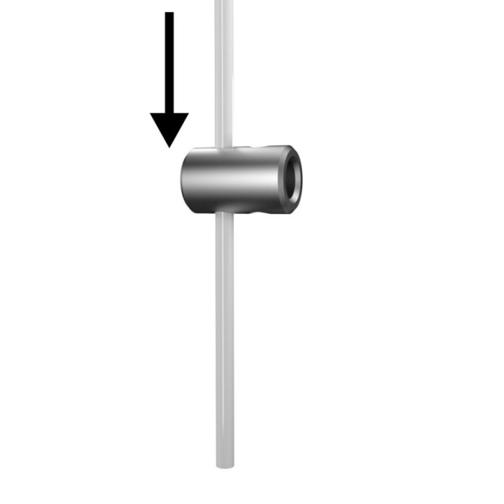 GeckoTeq Loop Maker - 10kg (avec 2 vis Allen) - clé Allen incluse