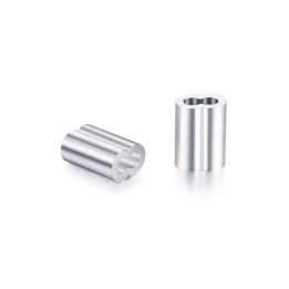 GeckoTeq Compression Bus Wire Clamp 2.0mm en noir et aluminium