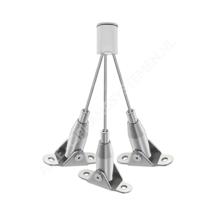 GeckoTeq LED & Acoustic Panel Hanging Kit 13 - Steel 20kg