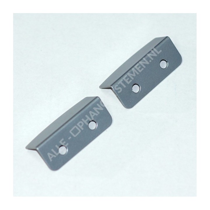 GeckoTeq Duratrax - Rail eind kap GSR8 per set van 2